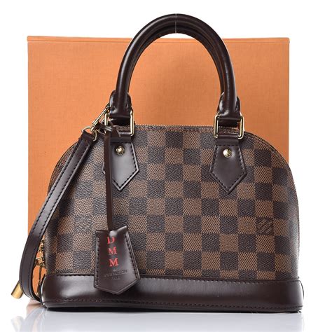 lv alma bb ebene|alma bb damier ebene handbag.